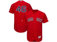Men's Boston Red Sox Craig Kimbrel Majestic Scarlet Alternate Authentic Collection Flex Base Player Jersey