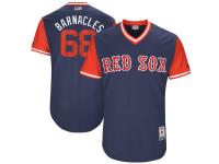 Men's Boston Red Sox Matt Barnes Barnacles Majestic Navy 2017 Players Weekend Jersey