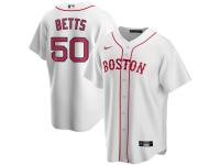 Men's Boston Red Sox Mookie Betts Nike White Alternate 2020 Player Jersey