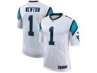 Men's Carolina Panthers Cam Newton Nike White Classic Limited Player Jersey