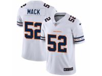 Men's Chicago Bears #52 Khalil Mack White Team Logo Cool Edition Jersey