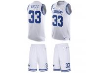 Men's Chidobe Awuzie #33 Nike White Jersey - NFL Dallas Cowboys Tank Top Suit