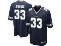 Men's Game Chidobe Awuzie #33 Nike Navy Blue Home Jersey - NFL Dallas Cowboys