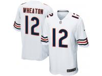 Men's Game Markus Wheaton #12 Nike White Road Jersey - NFL Chicago Bears