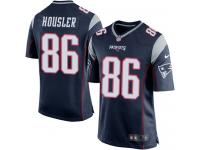 Men's Game Rob Housler #86 Nike Navy Blue Home Jersey - NFL New England Patriots