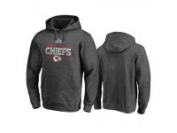 Men's Kansas City Chiefs Heather Gray Super Bowl LIV Gridiron Hoodie