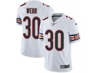 Men's Limited B.W. Webb #30 Nike White Road Jersey - NFL Chicago Bears Vapor Untouchable