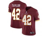 Men's Limited Charley Taylor #42 Nike Burgundy Red Home Jersey - NFL Washington Redskins Vapor