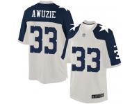 Men's Limited Chidobe Awuzie #33 Nike White Alternate Jersey - NFL Dallas Cowboys Throwback