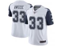 Men's Limited Chidobe Awuzie #33 Nike White Jersey - NFL Dallas Cowboys Rush