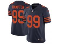 Men's Limited Dan Hampton #99 Nike Navy Blue Alternate Jersey - NFL Chicago Bears Vapor Untouchable