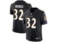Men's Limited Eric Weddle #32 Nike Black Alternate Jersey - NFL Baltimore Ravens Vapor Untouchable