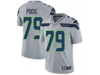 Men's Limited Ethan Pocic #79 Nike Grey Alternate Jersey - NFL Seattle Seahawks Vapor Untouchable