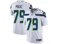 Men's Limited Ethan Pocic #79 Nike White Road Jersey - NFL Seattle Seahawks Vapor Untouchable