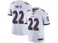 Men's Limited Jimmy Smith #22 Nike White Road Jersey - NFL Baltimore Ravens Vapor Untouchable