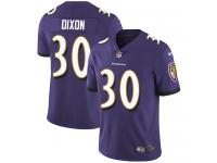 Men's Limited Kenneth Dixon #30 Nike Purple Home Jersey - NFL Baltimore Ravens Vapor Untouchable