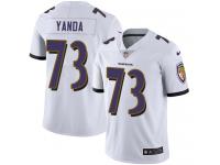 Men's Limited Marshal Yanda #73 Nike White Road Jersey - NFL Baltimore Ravens Vapor Untouchable