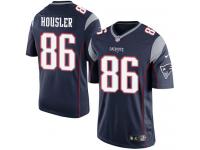 Men's Limited Rob Housler #86 Nike Navy Blue Home Jersey - NFL New England Patriots
