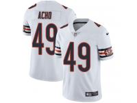 Men's Limited Sam Acho #49 Nike White Road Jersey - NFL Chicago Bears Vapor Untouchable