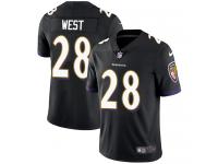 Men's Limited Terrance West #28 Nike Black Alternate Jersey - NFL Baltimore Ravens Vapor Untouchable
