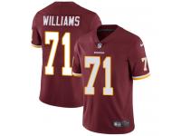 Men's Limited Trent Williams #71 Nike Burgundy Red Home Jersey - NFL Washington Redskins Vapor