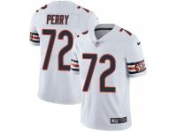 Men's Limited William Perry #72 Nike White Road Jersey - NFL Chicago Bears Vapor Untouchable