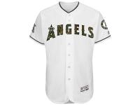 Men's Los Angeles Angels of Anaheim Majestic White Fashion 2016 Memorial Day Flex Base Team Jersey