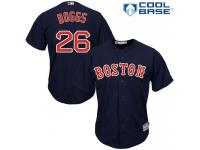 Men's Majestic Boston Red Sox #26 Wade Boggs  Navy Blue Alternate Road Cool Base MLB Jersey