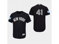 Men's New York Yankees 2019 Spring Training Miguel Andujar Alternate Flex Base Jersey Navy