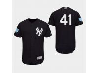 Men's New York Yankees 2019 Spring Training Miguel Andujar Flex Base Jersey Navy