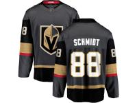 Men's NHL Vegas Golden Knights #88 Nate Schmidt Breakaway Home Jersey Black