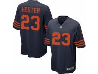 Men's Nike Chicago Bears #23 Devin Hester Game Navy Blue 1940s Throwback Alternate NFL Jersey