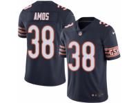 Men's Nike Chicago Bears #38 Adrian Amos Limited Navy Blue Rush NFL Jersey