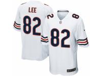 Men's Nike Chicago Bears #82 Khari Lee Game White NFL Jersey