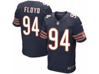 Men's Nike Chicago Bears #94 Leonard Floyd Elite Navy Blue Team Color NFL Jersey