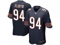 Men's Nike Chicago Bears #94 Leonard Floyd Game Navy Blue Team Color NFL Jersey