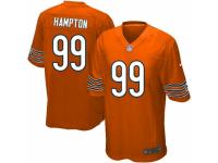Men's Nike Chicago Bears #99 Dan Hampton Game Orange Alternate NFL Jersey