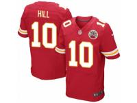 Men's Nike Kansas City Chiefs #10 Tyreek Hill Elite Red Team Color NFL Jersey