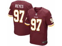 Men's Nike Washington Redskins #97 Kendall Reyes Elite Burgundy Red Team Color NFL Jersey