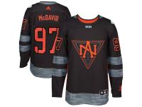 Men's North America Hockey Connor McDavid adidas Black World Cup of Hockey 2016 Premier Player Jersey