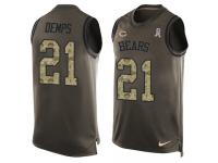 Men's Quintin Demps #21 Nike Green Jersey - NFL Chicago Bears Salute to Service Tank Top