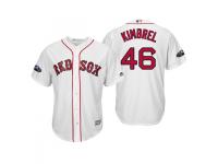 Men's Red Sox 2018 Postseason Home White Craig Kimbrel Cool Base Jersey