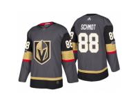 Men's Vegas Golden Knights #88 Nate Schmidt Steel Grey 2017-2018 Season Jersey