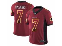 Men's Washington Redskins #7 Dwayne Haskins Limited Red Rush Drift Fashion Football Jersey