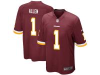 Men's Washington Redskins Jonathan Allen Nike Burgundy 2017 Draft Pick Game Jersey