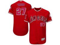 Mike Trout Los Angeles Angels of Anaheim Majestic Flexbase Authentic Collection Player Jersey - Red