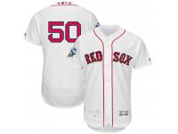 MLB Boston Red Sox #50 Mookie Betts Men Majestic 2016 All-Star Authentic Flexbase Collection Jersey - White