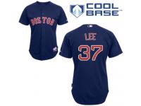 Navy Blue Bill Lee Men #37 Majestic MLB Boston Red Sox Cool Base Alternate Jersey