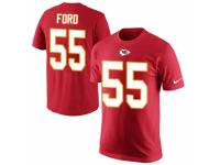 NFL Men Nike Kansas City Chiefs #55 Dee Ford Red Rush Pride Name & Number T-Shirt