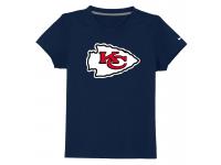 NFL Nike Kansas City Chiefs Sideline Legend Authentic Logo YouthT-Shirt Dark Blue